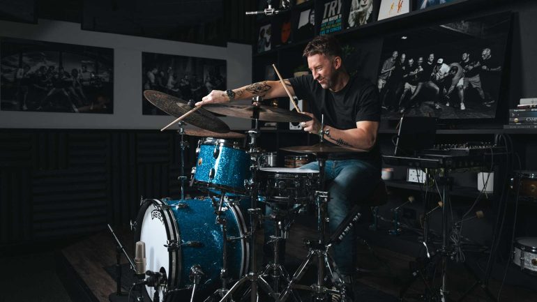 Mike Johnston is appearing at The UK Drum Show