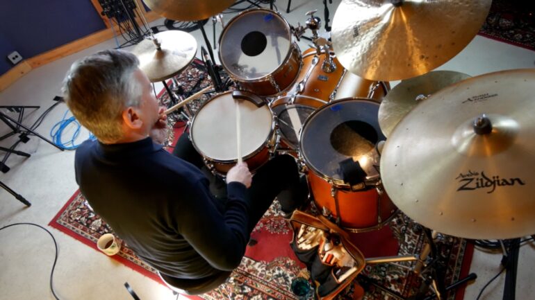 The Drum Dog Experience Room at The UK Drum Show