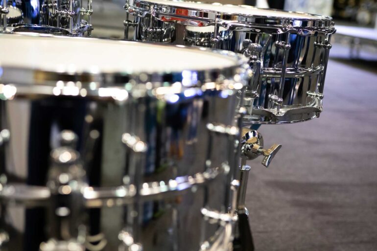 The Ludwig Drums Snare Drum-Room at The UK Drum Show
