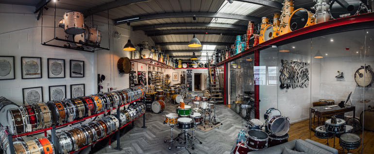 The Rubix Drums Experience Room at The UK Drum Show 2026.