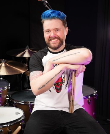 CJ Hökdal is appearing at The UK Drum Show 2026