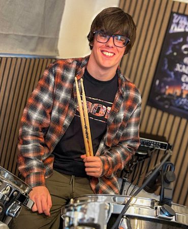 Noa Davies is appearing at The UK Drum Show 2026