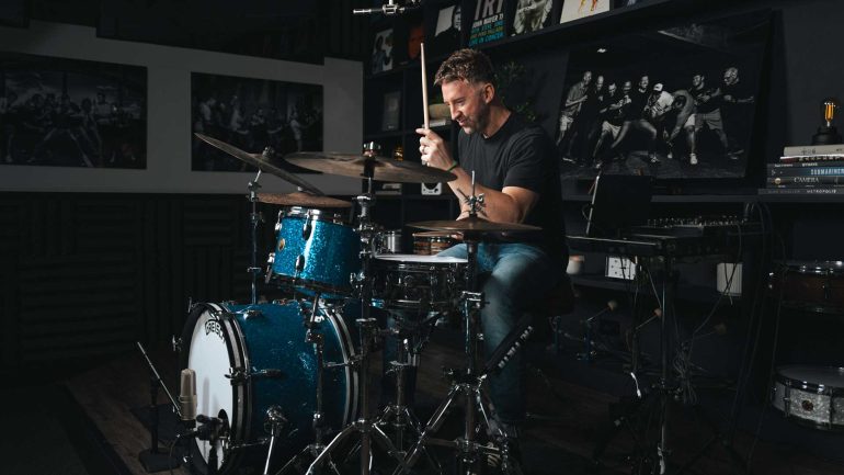 Mike Johnston is appearing at The UK Drum Show