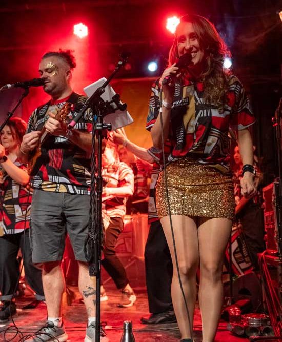 Carnaval Transatlântico are appearing at The UK Drum Show 2026.
